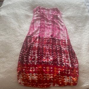 Beach lunch lounge collection girls medium dress with tassels 35” inches long